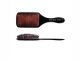Exclusive hair brush with high quality boar bristles and nylon pins