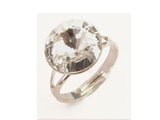 Ring, Swarovski crystal
